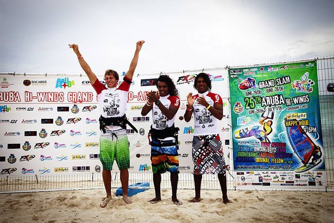 Steven Van Broeckhoven takes the win - PWA Aruba Hi Winds Grand Slam 2011 ©  John Carter / PWA http://www.pwaworldtour.com